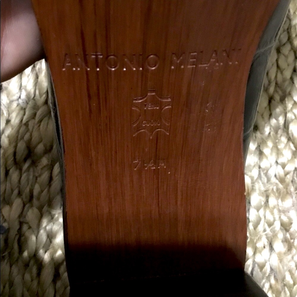 EUC Leather ANTONIO MELANI 3” Platforms - Picture 4 of 10